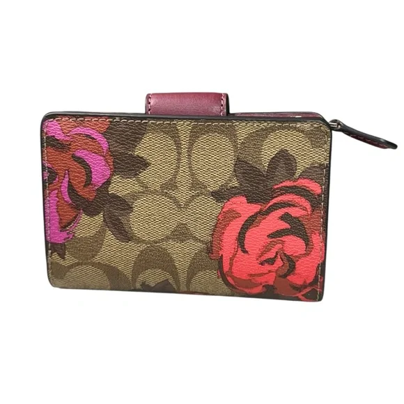 Coach Rowan Rose Signature Crossbody Satchel Set with Wallets (3 Piece Set) - Picture 12 of 15